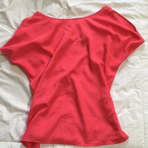 Deep Coral Blouse
